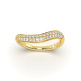 Pave Diamond Leher Ring