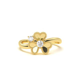 Clover  Diamond Ring
