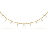 Classic Marquise Diamond Necklace