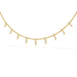 Classic Marquise Diamond Necklace