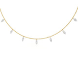 Marquise Floating Diamond Necklace