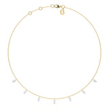 Marquise Floating Diamond Necklace