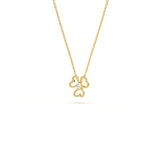 Floral Heart Diamond Pendant
