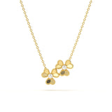 Dual Clover Diamond Pendant