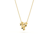Cluster Floral Diamond Pendant