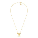 Cluster Floral Diamond Pendant