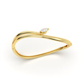 Marquise Diamond Leher Bracelet