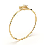 Pear Solitaire Diamond Bracelet