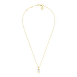 E Initial Diamond Pendant