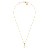 R Initial Diamond Pendant