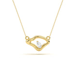 Pear Grace Diamond Pendant