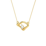 Pear Grace Diamond Pendant