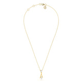 Pear Crossover Pendant