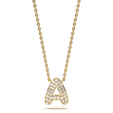 Mija Initial 'A' Pendant