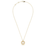 Halo Solitaire Diamond Pendant