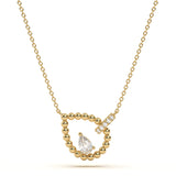 Pear Solitaire Diamond Pendant