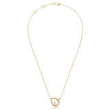 Pear Solitaire Diamond Pendant