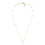 Dual Solitaire Diamond Pendant