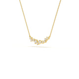 Round Cluster Diamond Pendant