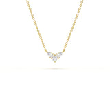 Delicate Solitaire Diamond Pendant