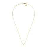 Delicate Solitaire Diamond Pendant