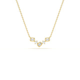 Emerald Solitaire Diamond Pendant