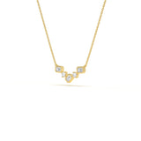 Emerald Solitaire Diamond Pendant