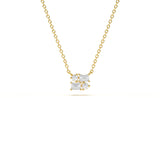 Classic Emerald Diamond Pendant