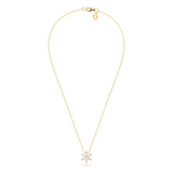 Aurora Diamond Floral Pendant