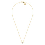 Clover Pear Diamond Pendant