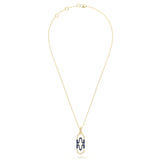 MIJA Pave Enamel Pendant