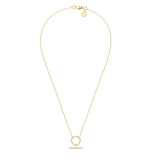 Modern Toggle Diamond Necklace