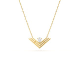 Mija Chevron Pendant