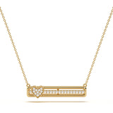 Classic Heart Diamond Pendant