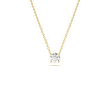 Classic Round 1 ct Diamond Pendant