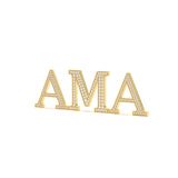 Custom Initial Brooch