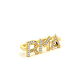 Custom Three-Letter Whoop Charm