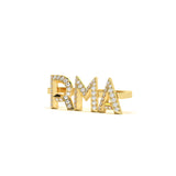 Custom Three-Letter Whoop Charm