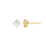 Classic Round 1 ct Diamond Studs