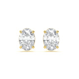 Classic Oval 2 ct Diamond Studs