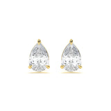 Classic Pear 1 ct Diamond Studs