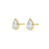 Classic Pear 1 ct Diamond Studs
