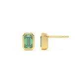 Classic Emerald Studs