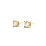 Custom Round Solitaire Studs