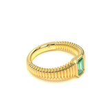 Classic Emerald Signet Ring