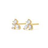 Multi-Cut Diamond Stud Earrings