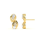 Pear Shape Diamond Studs
