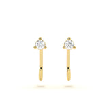 Single Solitaire Diamond Stud