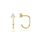Single Solitaire Diamond Stud