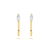 Round Solitaire Diamond Studs